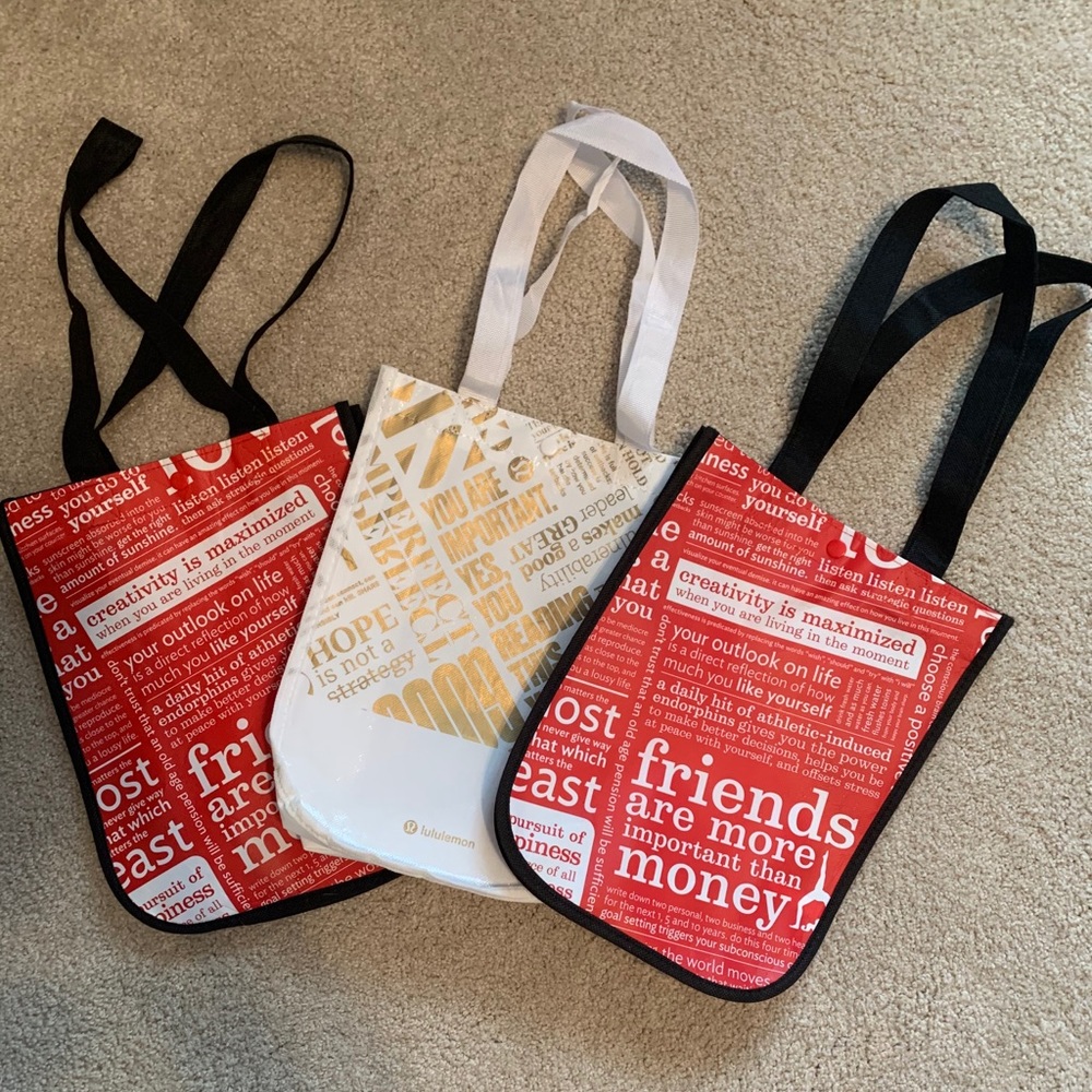 Lululemon Reusable Totes
